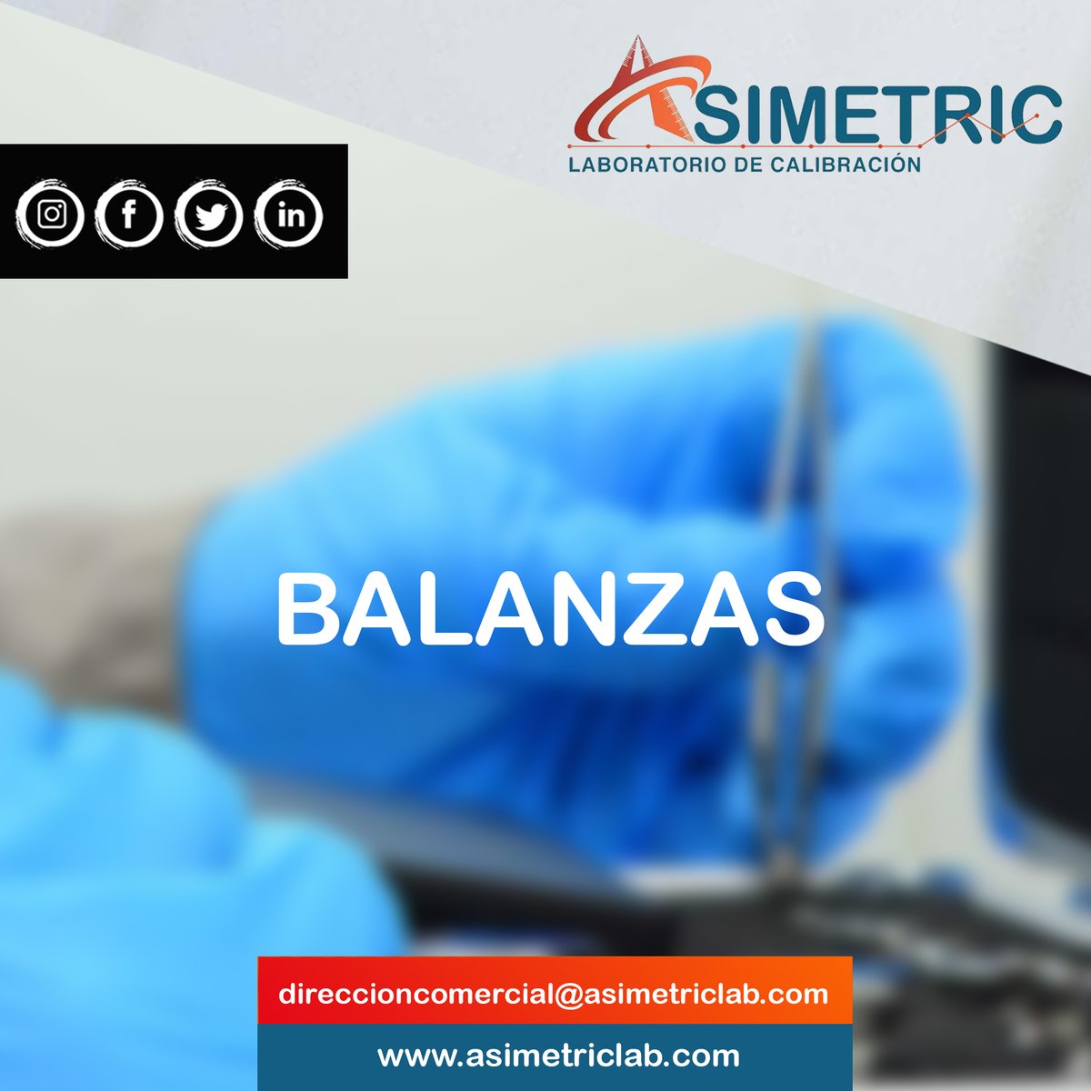 AsimetricDe's tweet photo. 🔸Tus balanzas ahora estarán calibradas con toda la confianza y seguridad que ofrece para ti nuestro equipo profesional 🔹👨‍🔬👩‍🔬
Asimetric de tu lado ✔️
https://t.co/0M59ZguJb0

#Bogotá
#balanzas
#calibracionlab
#seguridad
#clientes https://t.co/SZCdty3f09