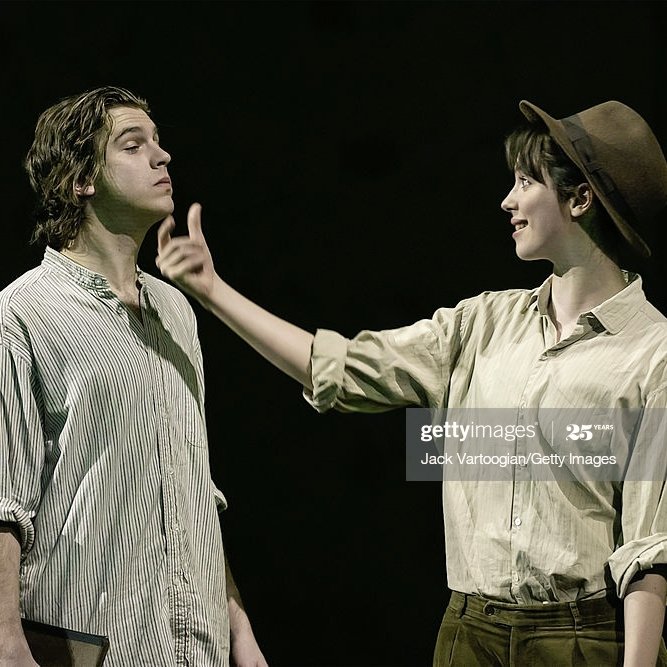 Watching The Globe's As You Like It and it's a corker. Already mourning not being able to see Rebecca Hall as Rosalind and Dan Stevens as Orlando 💞 https://t.co/Dnwu1QVOke