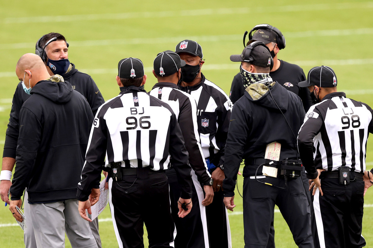 What John Harbaugh Mike Vrabel yelled during heated exchange