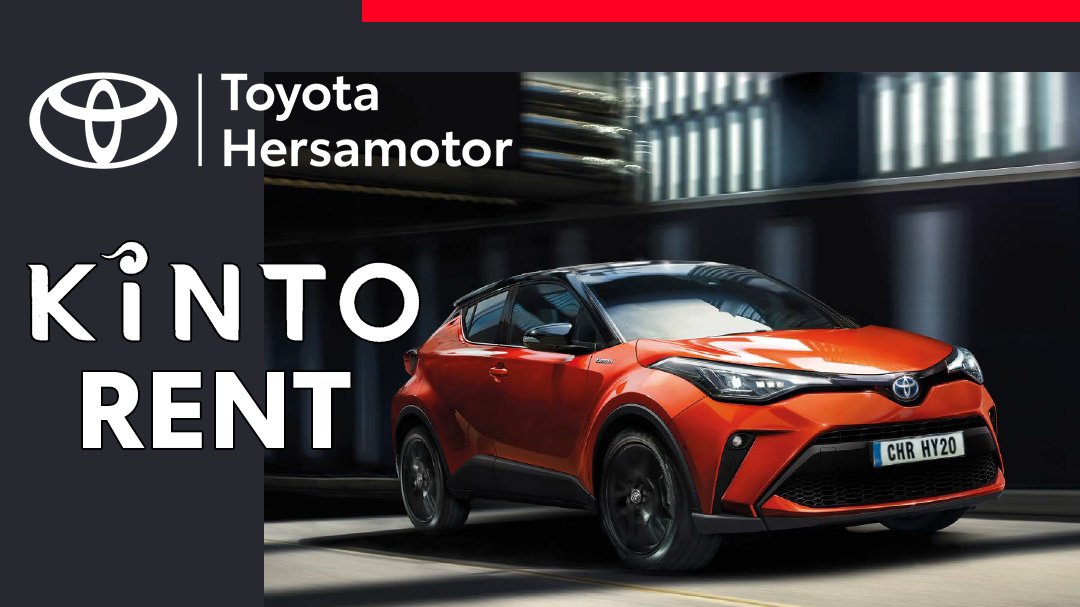 ¿Necesitas #alquilar un coche?
En #Toyota Hersamotor te lo ponemos fácil con el programa Kinto Rent. Disfruta de un Toyota desde 28€ cuando lo necesites, por días, semanas o meses.
Más información en la web o llamando al 648 608 459
https://t.co/k52NaiUoAw https://t.co/6cxjEXHQVG