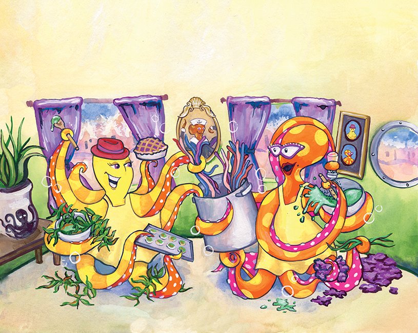 PaulPycraft's tweet image. What are you making for #Thanksgiving? #Christmas #octopus friends Doris and Shelly are making Eel Grass Souffle, Crispy Plankton Noodles, Purple Algae Pie, and Frosted Kelp Cookies. Check out The Octopus's Holiday: A Different Kind of Christmas Story. 
bookshop.org/books/the-octo…