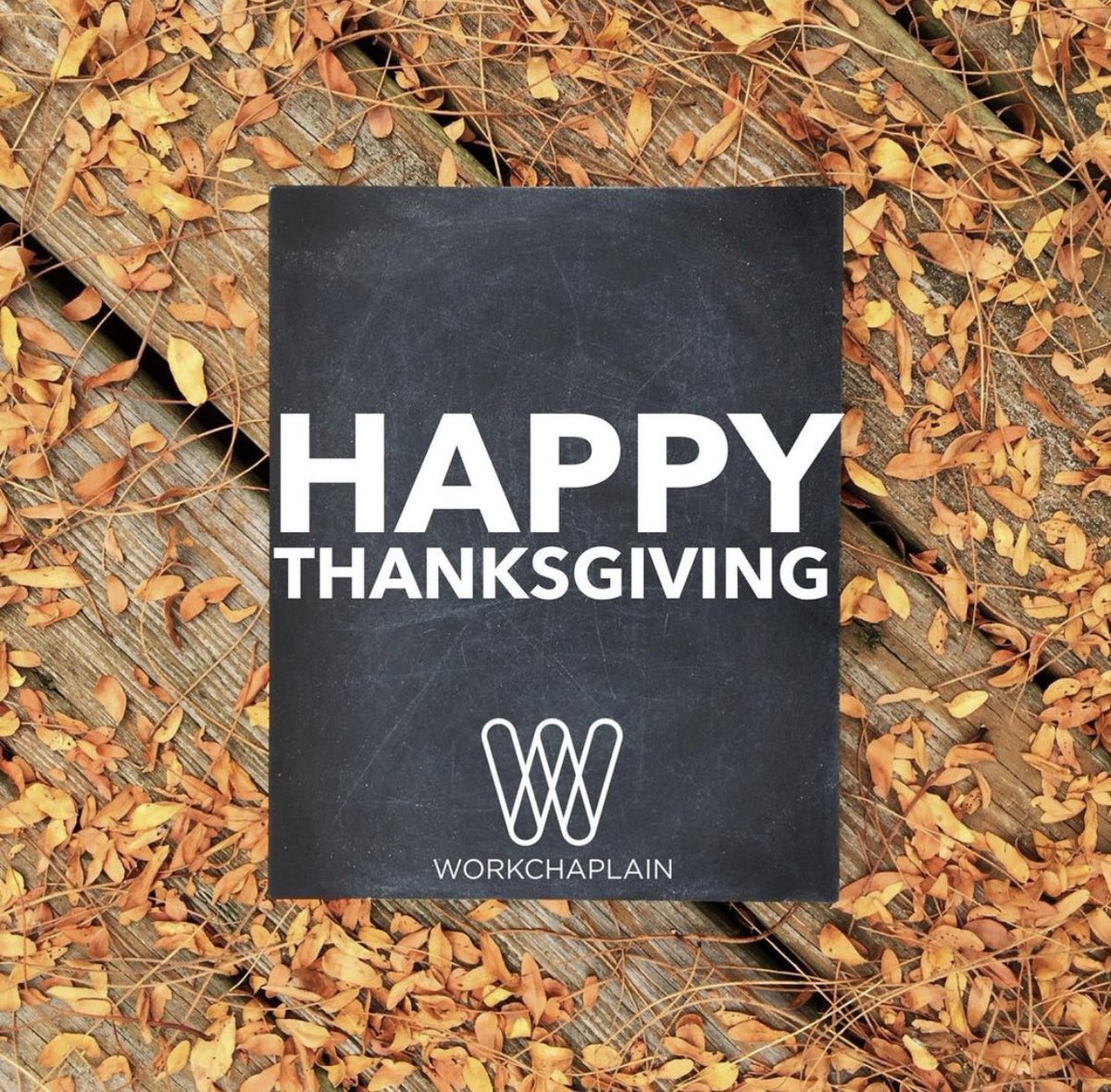 workchaplaincha's tweet image. Happy Thanksgiving from @workchaplain. May God richly bless each and every one of you today! We are thankful for you!