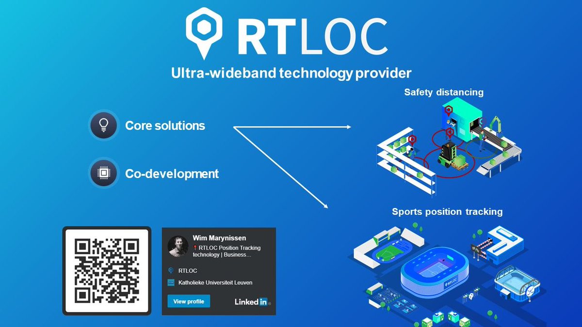 We're happy to present our solution at Agoria's sports technology club annual meeting! 👏

2020 was not a great year for sports applications, but ultra-wideband (UWB) interest and adoption did grow significantly this year!