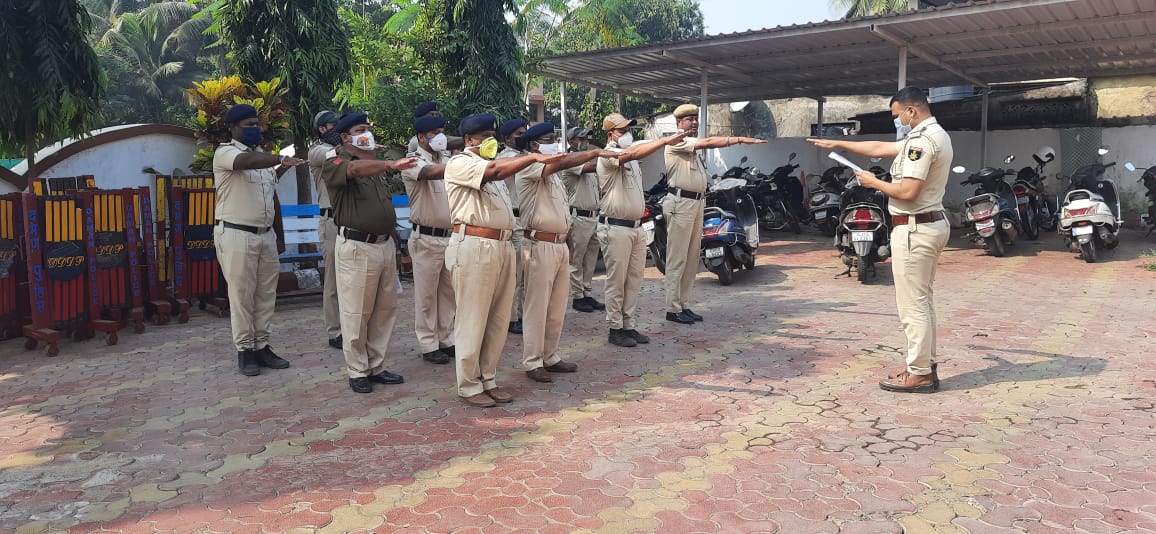 DNH & DD Police tweet media