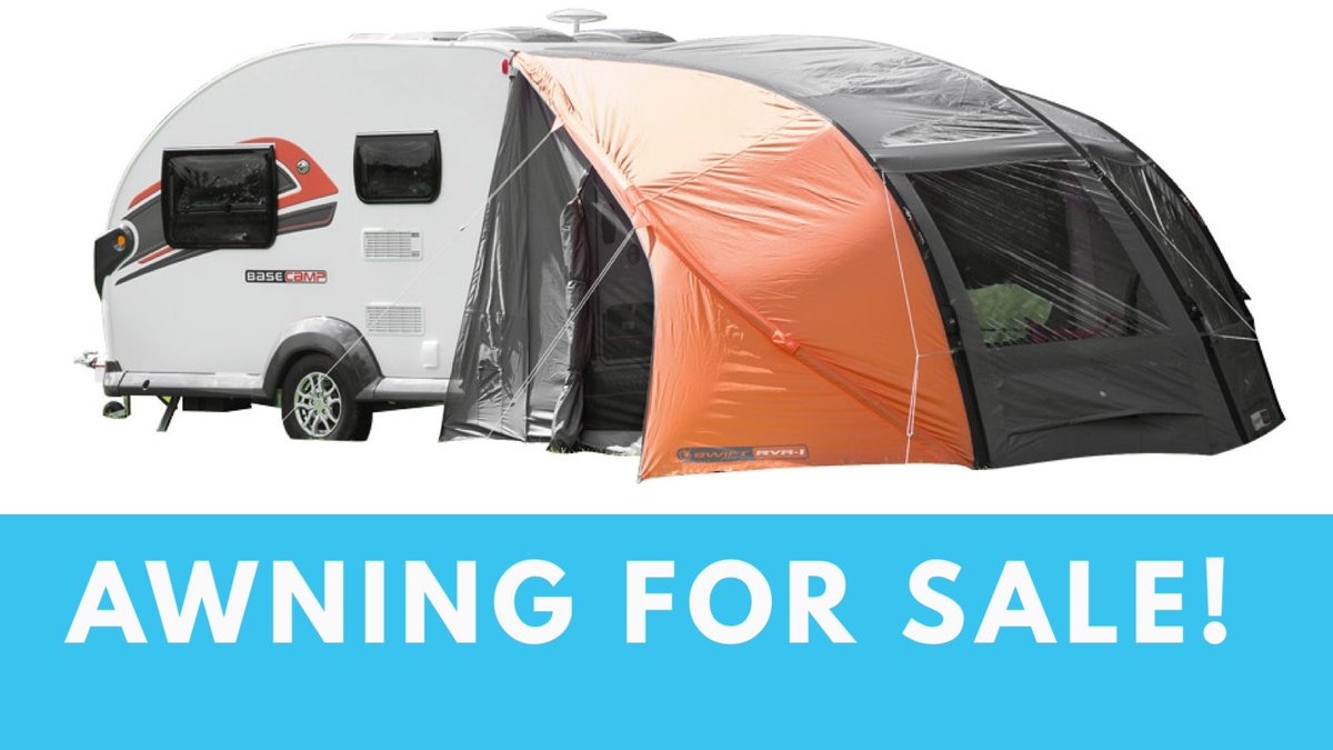 KTGcaravans's tweet photo. ‼️NEW Vango awning FOR SALE for Swift Basecamp‼️

£800

☎️01782 636306

(Swift Basecamp not included, LOL! 😂🤣)

Please RT if you know someone with a Basecamp! 

Thanks 🙏🏻 
#caravanawning #swiftbasecamp #caravanning https://t.co/e63CmEFmsE