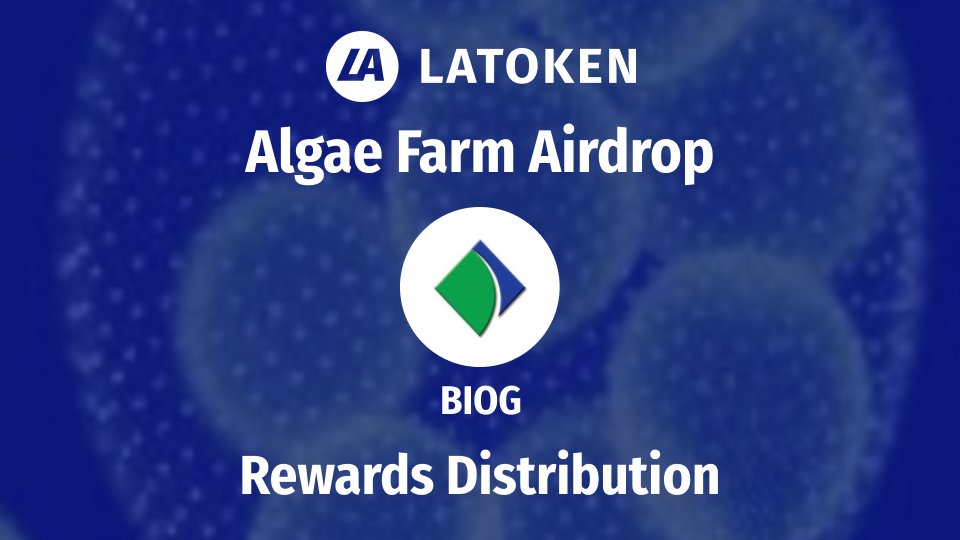 We’ve delivered again! BIOG Airdrop distribution has started with 11360 eligible users and a total of 61307500 tokens up for distribution. Congratulations! 🥳

Begin your crypto journey today with LATOKEN: go.latoken.com/2ub