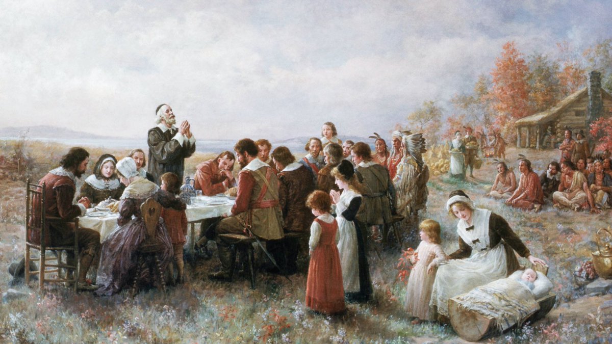 Thanksgiving:How it started       How it's going