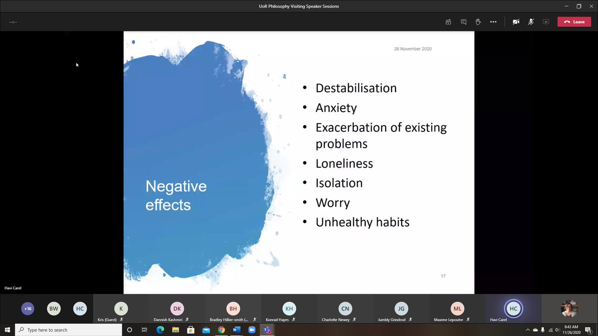 But of course, there were also negatives: complete breakdown of basic structures of the everyday, from social interaction (loneliness) to work to meals and what people choose to eat and how. REIHELD NOTE: for some folks, pandemic baking wasn't stress relief; it was getting bread.