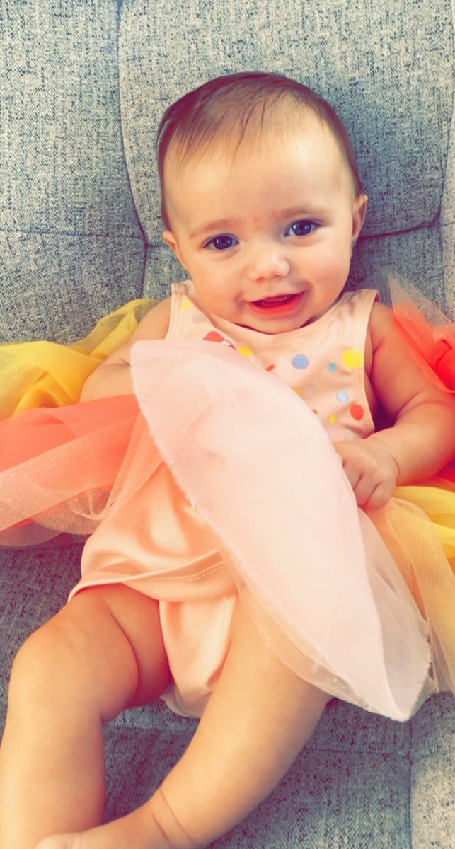 Happy First Thanksgiving to our sweet baby girl Justus Maria. #VerizonLive #MacysParade