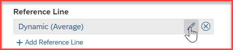 yoav_la's tweet image. #SACCharttip 📊⚡️💡:

The label and the value of the #referenceline can be hidden  if the label will be left blank with one space in the edit reference line... 

#SAPAnalyticsCloud