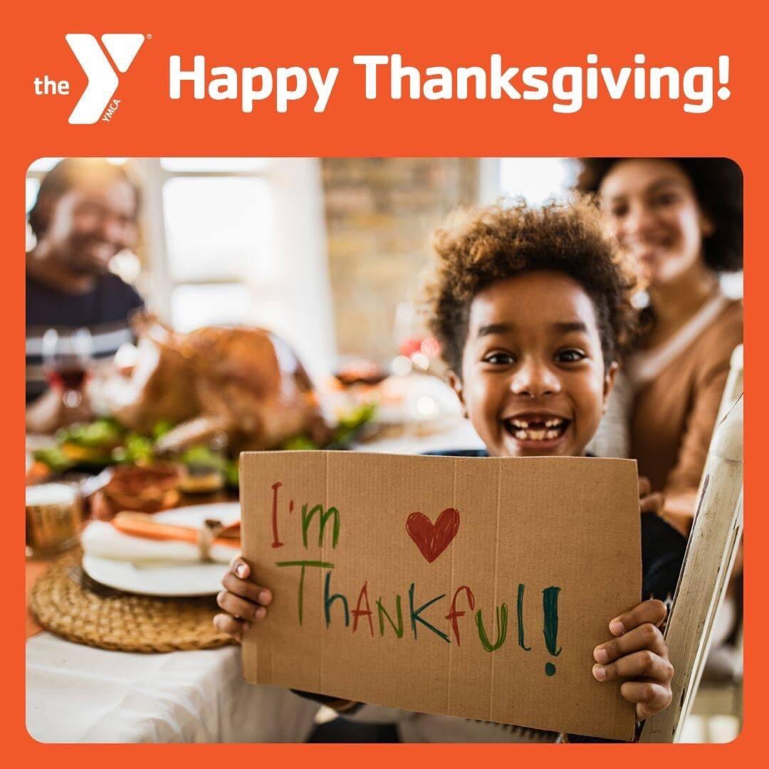 Happy Thanksgiving from your Ashtabula County YMCA!