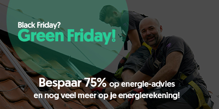 MORGEN | Black Friday? #Greenfriday! 🍀 Kies voor een korting met positieve impact. Vanaf morgen kost Verduurzamen Simpel tijdelijk €25 (normaal €99). Dit is een pakket met daarin advies van een energieadviseur inclusief vrijblijvende offertes. 
🍀 energiebespaarders.nl/diensten