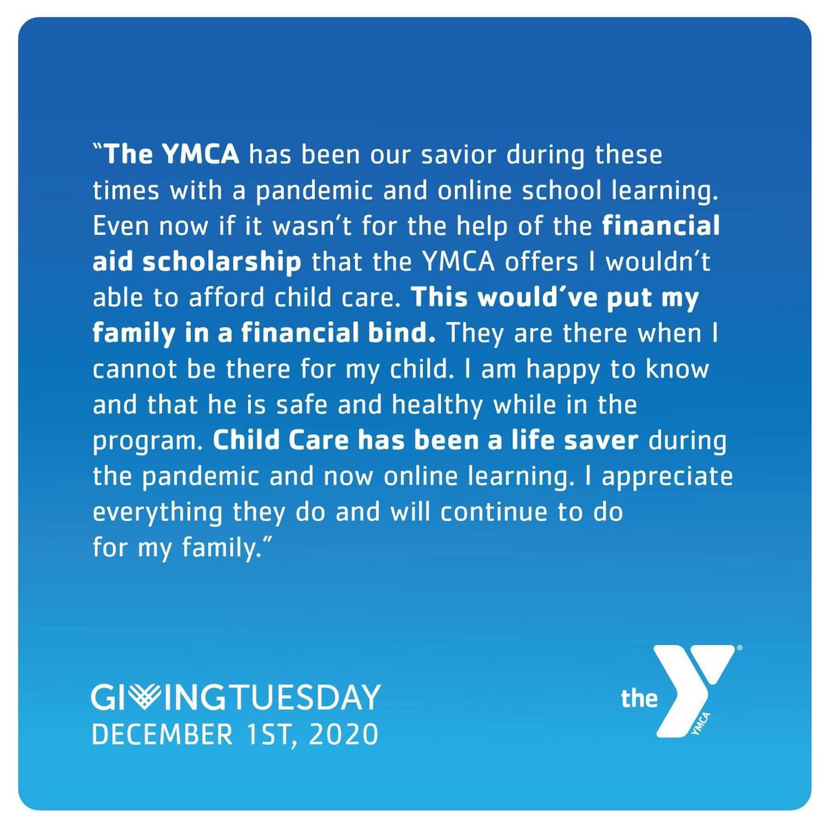 Make a difference for Ashtabula County on Giving Tuesday. #GivingTuesday⁠⁠#December1 #YMCAStrong #essentialcommunitypartners