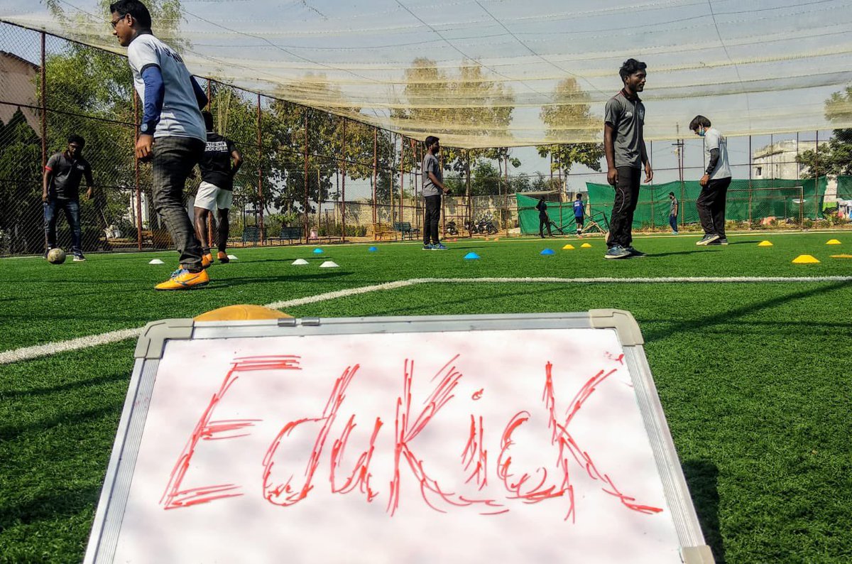 slumsoccer's tweet photo. #EducKick coaches undergoing training and practice sessions ensuring the children can have meaningful and constructive learning sessions. @LaureusSport #LearningWithAKick https://t.co/3HmUmzEiKn