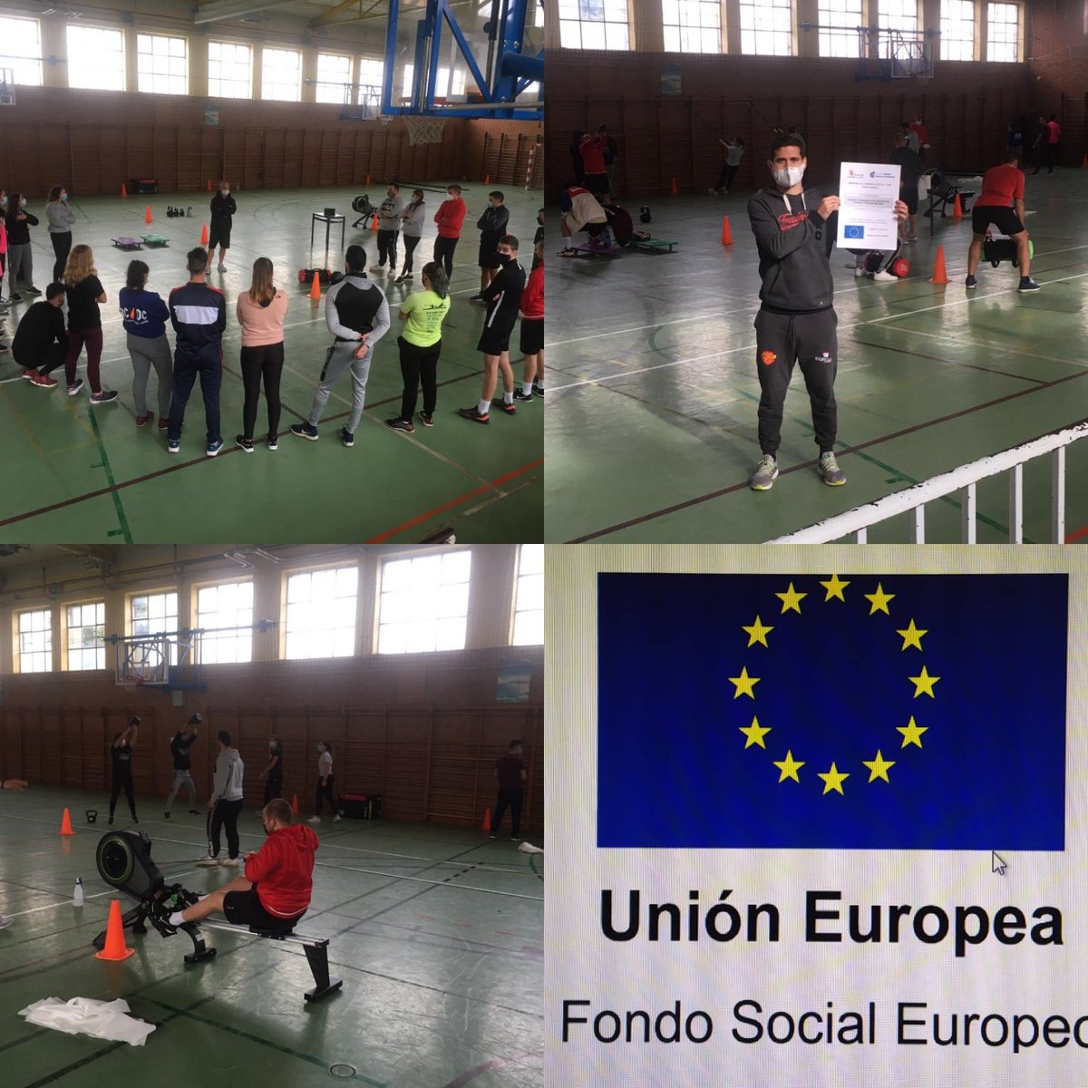 Y sin parar, el CGS Enseñanza y animación sociodeportiva, <a href="/cifpzamora/">CIFP Ciudad Zamora</a>, ahora con CROSSFYT en el marco del programa #FSE_AulaEmpresaCyL, cofinanciado por el Fondo Social Europeo.