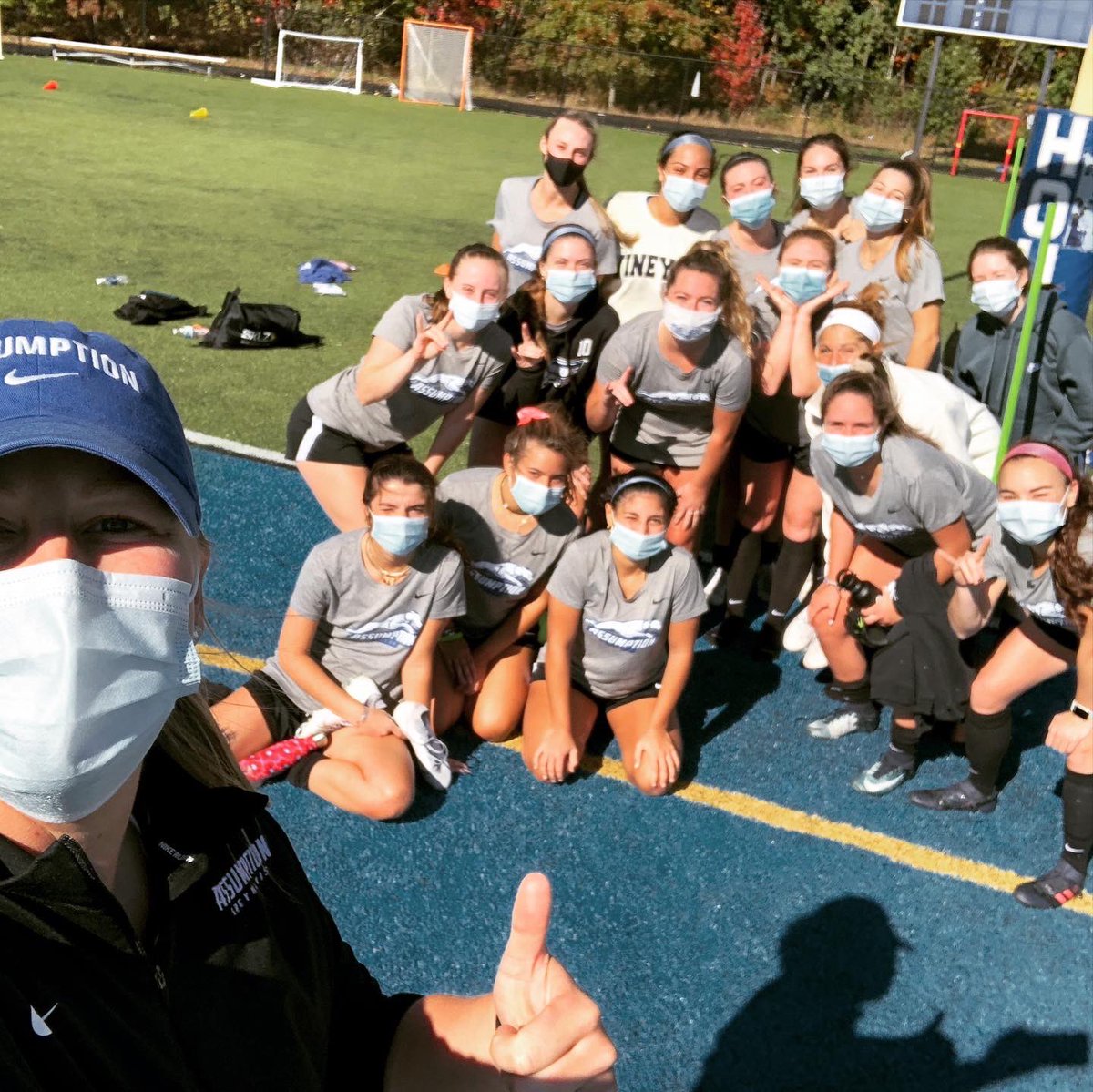 AssumptionWSOC's tweet image. Happy Turkey Day from our fam to yours! Stay safe and healthy this holiday season 💙