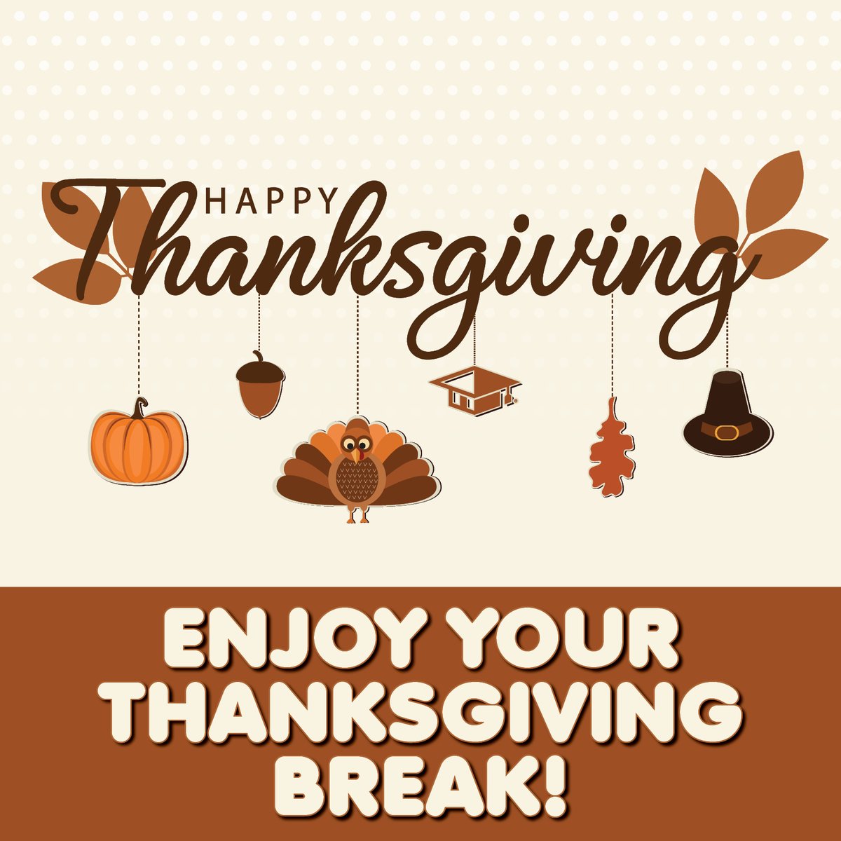 MadisonCourtCTC's tweet photo. Our office is closed today and tomorrow. We will resume normal business hours on Monday.  Happy Thanksgiving!! 🦃
#livewithin #collegetowncommunities https://t.co/ZyIjpZazlV