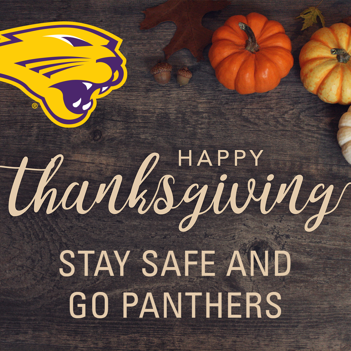 From all of us we hope you have a safe and happy Thanksgiving! #UNIFight
