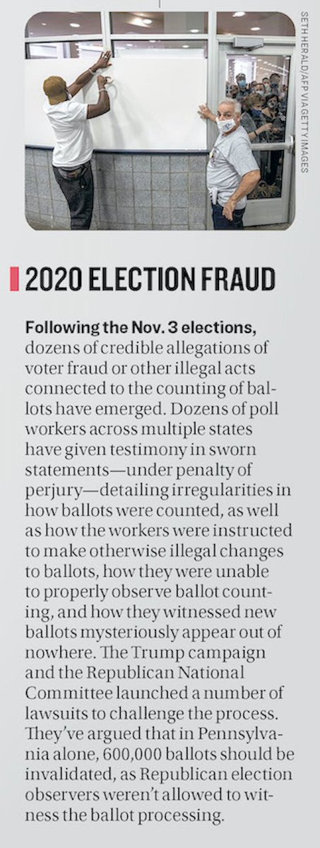 The  #TrumpCampaign and the  #RNC launched a number of lawsuits to challenge the process.They’ve argued that in  #Pennsylvania alone, 600,000  #Ballots should be invalidated, as GOP  #Election observers weren’t allowed to witness the ballot processing.