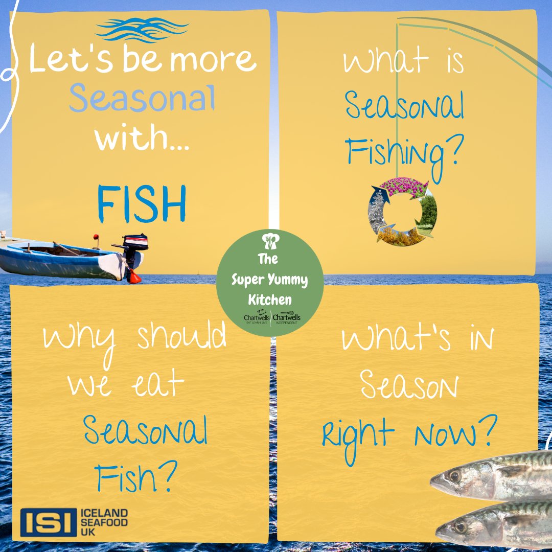 Did you know that fish are seasonal? Just like other animals, they breed at specific times of the year. Mackerel is in season right now, it’s also a great source of omega-3 fatty acids! Try it with our Smoked Mackerel Pâté recipe!