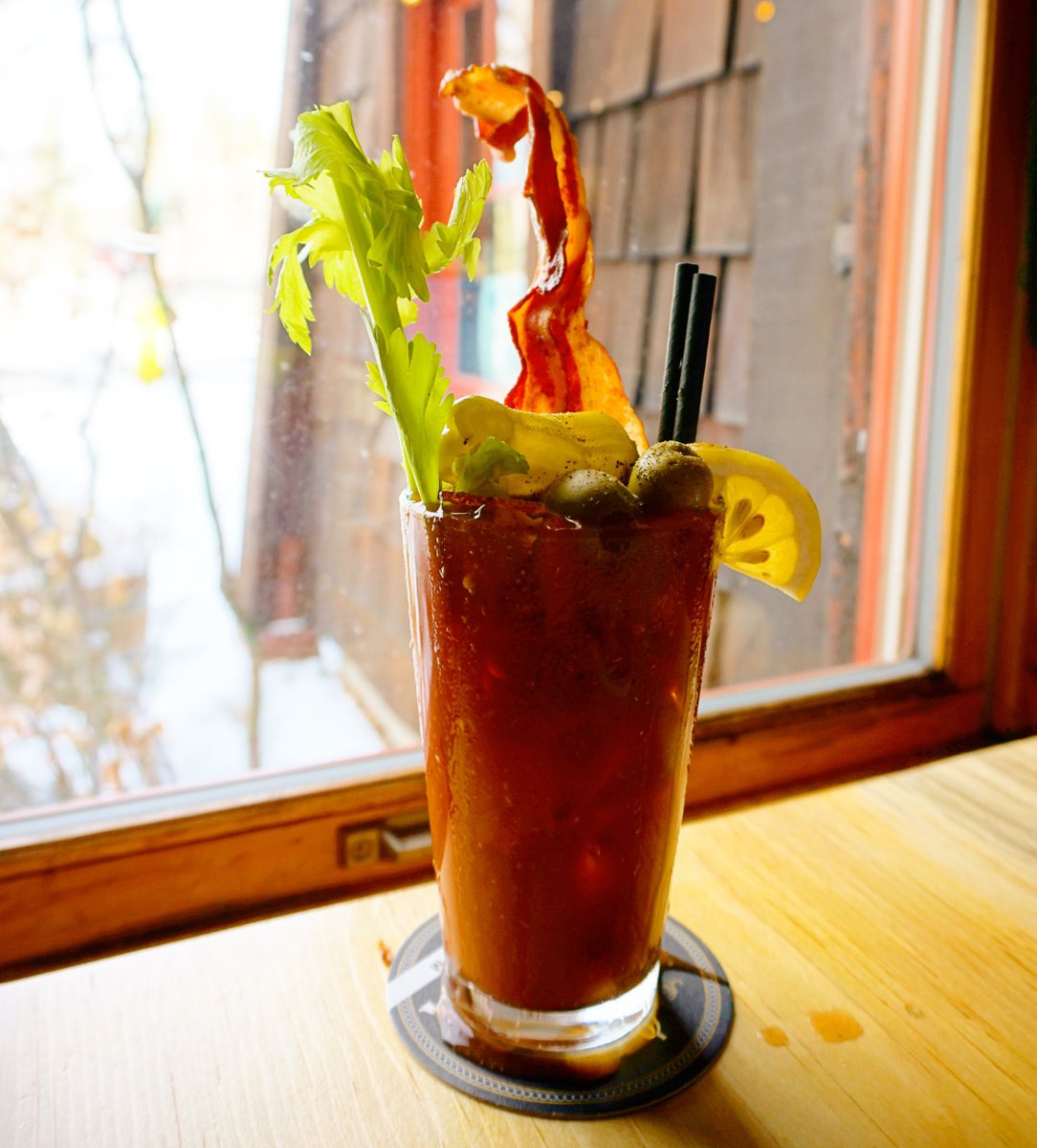 TahoeBT's tweet photo. Happy Thanksgiving - we’re thankful for Bloody Marys! 🍹 Our patio bar is open today for drinks 11am to 2pm. To-go food available 11am to 2pm. Cheers! https://t.co/fOo2qywER6