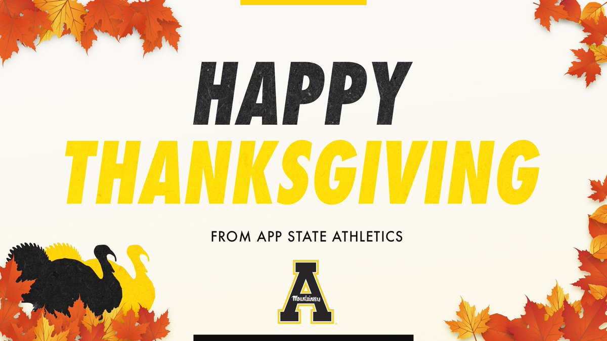 Happy Thanksgiving, Mountaineers!