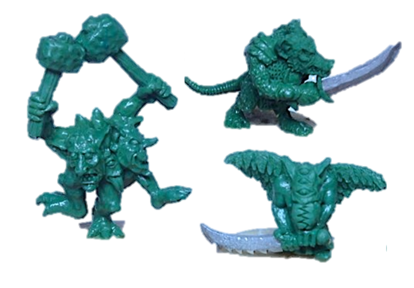 GoblinMaster2's tweet photo. the "Orrible Oddities" as greenskins. https://t.co/U6v1GmJuhZ