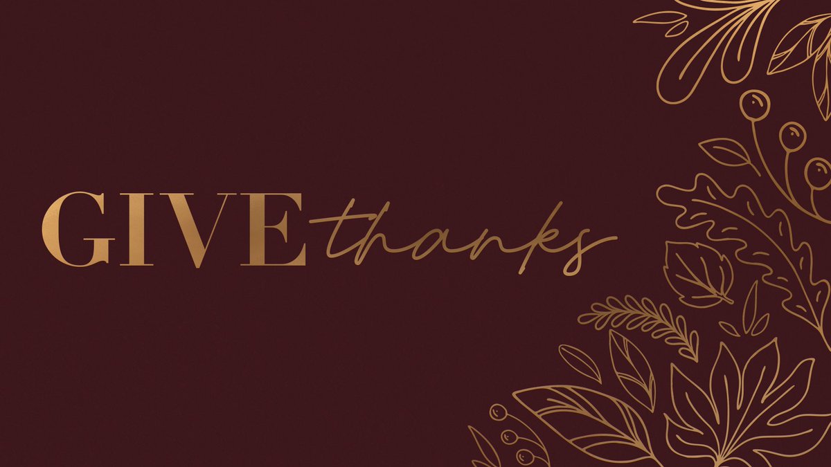 Although this year has been certainly tough for us all, today is a special day to give thanks &amp; remember the many ways we’ve been blessed. 

From the Roby family to yours, we wish you a very happy Thanksgiving!