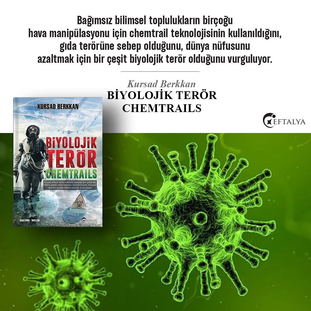 ▪️Biyolojik Terör ▪️
Chemtrails
.
.
#KursadBerkkan
#biyolojikterör
#chemtrails
#EftalyaKitap
#arastirmainceleme
#araştırma
#inceleme
#dünyanüfusu
.
İncelemek İçin Tıklayınız: butikkitap.com/kitap/319-biyo…