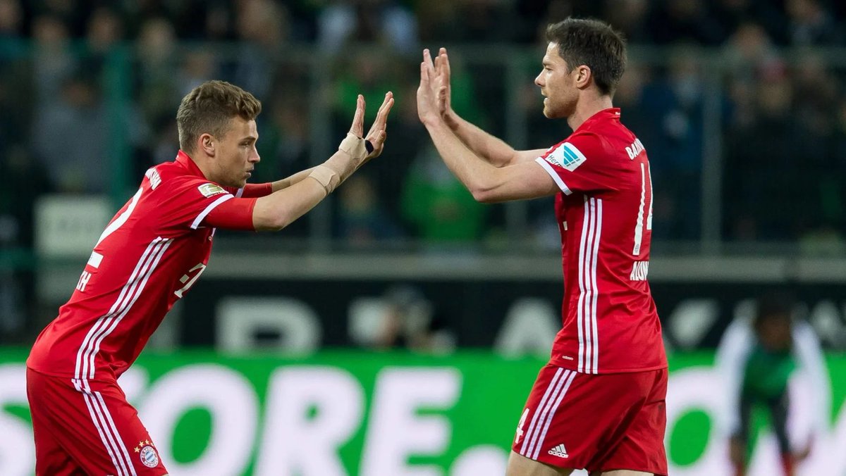 The two players will have a huge influence on his football and as we say "It might be stormy but it can't always rain" and Kimmich will become Bayern's RB and one of the most used players in 2017!"he's going to have a massive future ahead of him." - Xabi Alonso