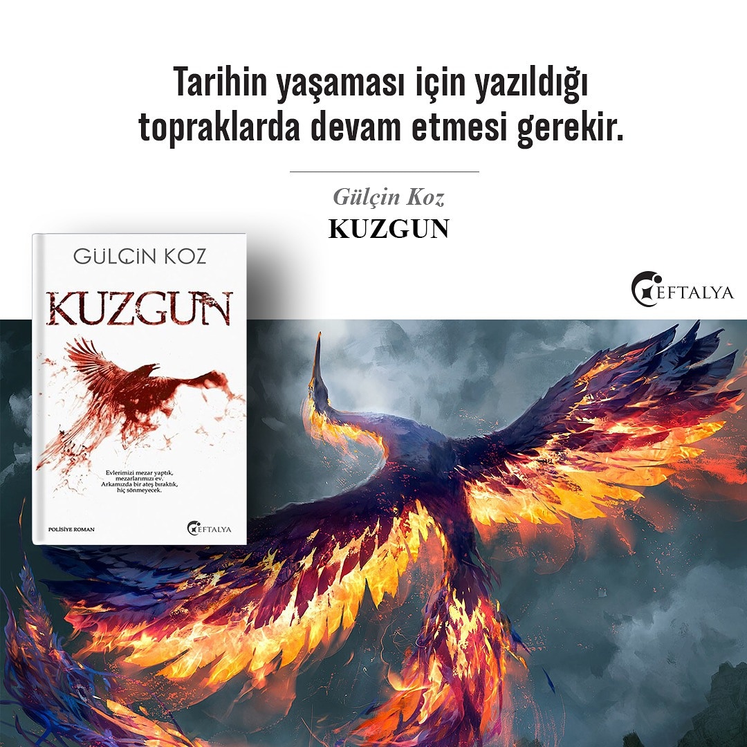 ▪️ Kuzgun ▪️
Gülçin Koz

.
#Eftalyakitap
#kuzgun
#gulcinkoz
#GülçinKoz
#Roman
#PolisiyeRoman
#KitapÖnerisi
#kitapalintilari
.
.
İncelemek İçin Tıklayınız : butikkitap.com/kitap/546-kuzg…