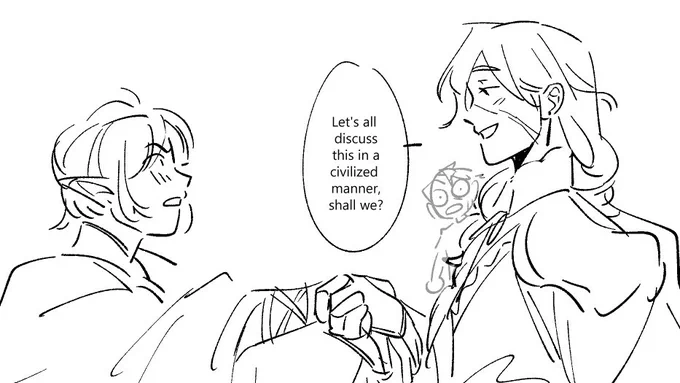 tfw your boyfriend flirts for diplomacy points 