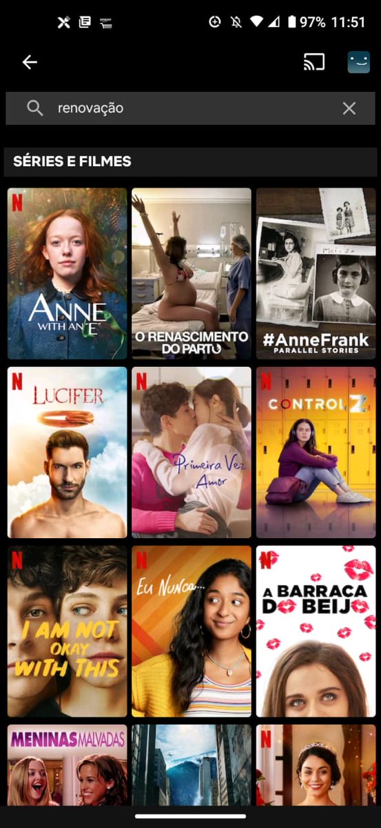AnneEGilbert2's tweet photo. Gente pedir minha prima pra pesquisar na Netflix e olha o que apareceu @NetflixBrasil @netflix #Oneyearwithoutanne https://t.co/93bjrUeFXy