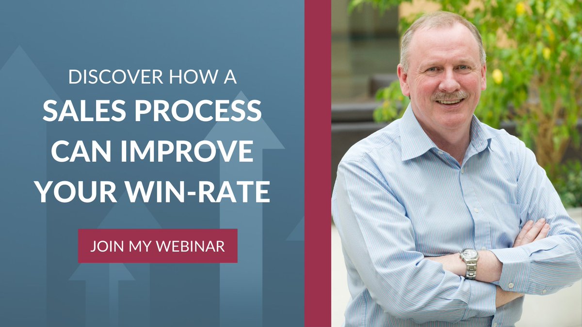 ProcessSelling's tweet image. Proactive Pipeline webinar series - December 2020-"How a Sales Process can Improve your Win-Rate" - mailchi.mp/5b20f6be030b/c…