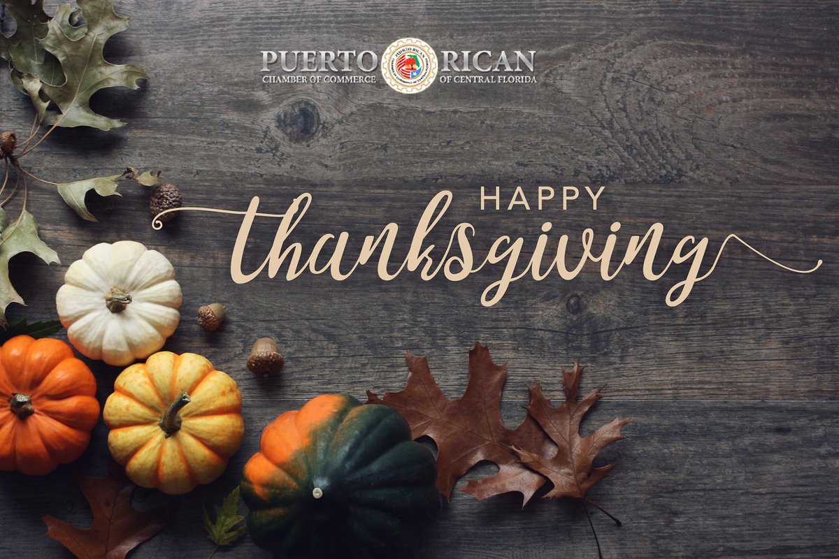 PRChamberCFL's tweet photo. "Reflect upon your present blessings, of which every man has plenty; not on your past misfortunes, of which all men have some."
—Charles Dickens

Even in the trials of this year's past, we are thankful for the many blessings we have received. A very happy Thanksgiving Day to all! https://t.co/autNM5R1Dm