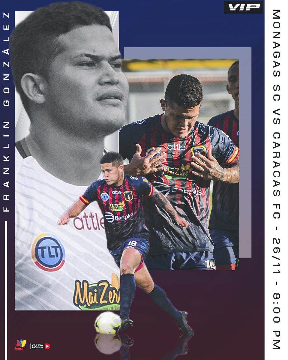 VIPSportAgency's tweet photo. ¡Recuperado para dar lo mejor! 💯

@FranklinGon31 regresa a la acción esta noche con @Monagas_SC enfrentando al @Caracas_FC por la cuarta victoria que les permita seguir luchando.

🏟️ Agustín Tovar
⌚ 8:00 PM
📺 TVES
💻 YouTube @LigaFUTVE

📸 @josedaniel32

#SoloFiguras 🔝 https://t.co/t9Q3BKIWTu