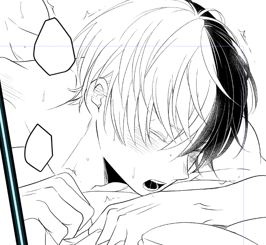 イベント欠席のお知らせしたかったのでサンプルあげましたけど原稿は全く終わりが見えていないのですよね…?
3回いたしますけど今やっと3回目のぺん入れ…が…頑張ろ! 