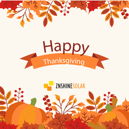 On this special occasion, we would like to thank you for sustaining our clean energy vision every day. 

Trusting this day holds all the warmth, happiness, and love of a wonderful and happy Thanksgiving to you and your family.

#HappyThanksgiving #thanksgiving #znshine