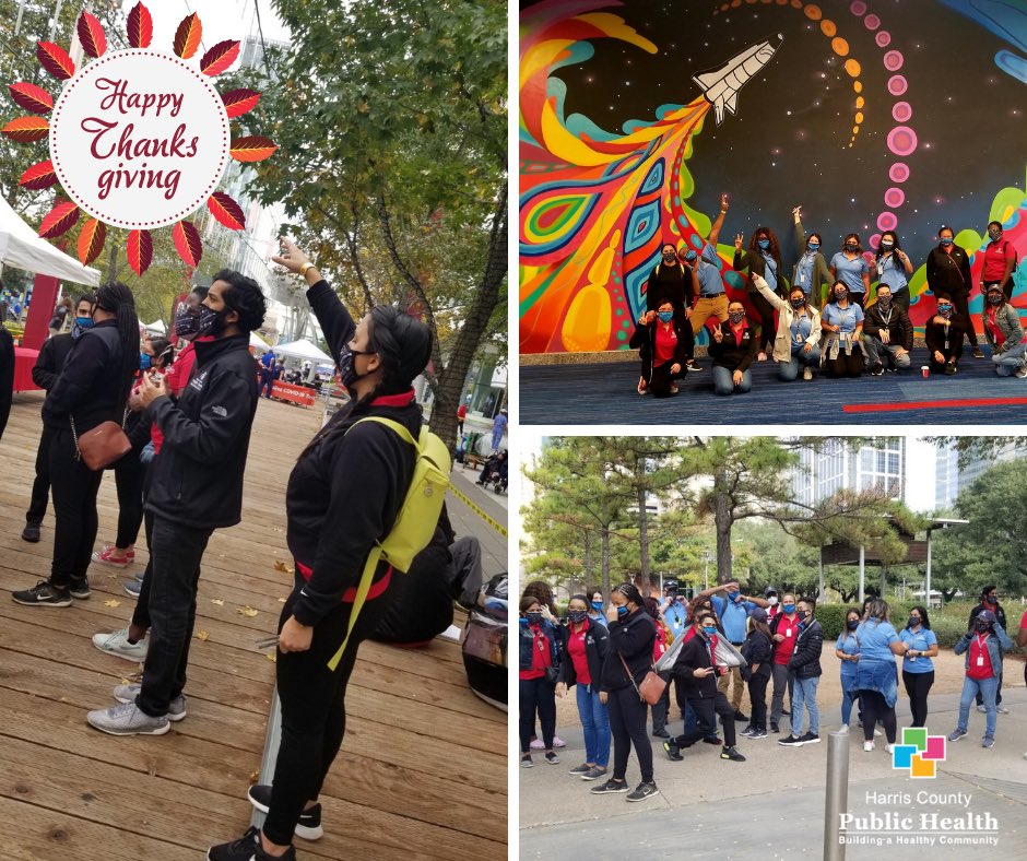 hcphtx's tweet photo. Happy #Thanksgiving from all of us at @hcphtx! This morning our staff are #givingback at the George R. Brown @GRBCC Super Feast Event! We are so #grateful that we can give back to those in need! #InThisTogether https://t.co/UV0Sw7lI2V