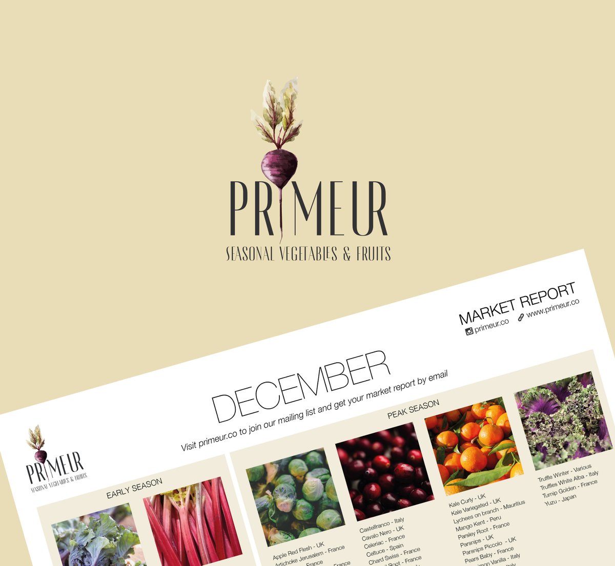 Want to receive our monthly updates featuring our market report for the month ahead? Sign up here: primeur.co/mailing-list