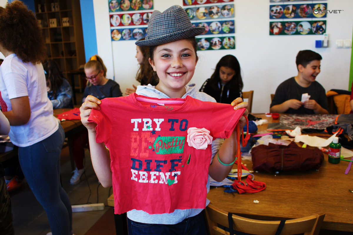 #Throwback from our first workshop of Fashion and Recycling.