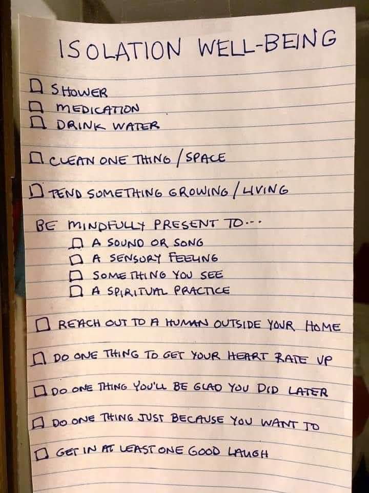 EbonyStarr5's tweet image. Isolation Well-being ❤️🙏🏾
