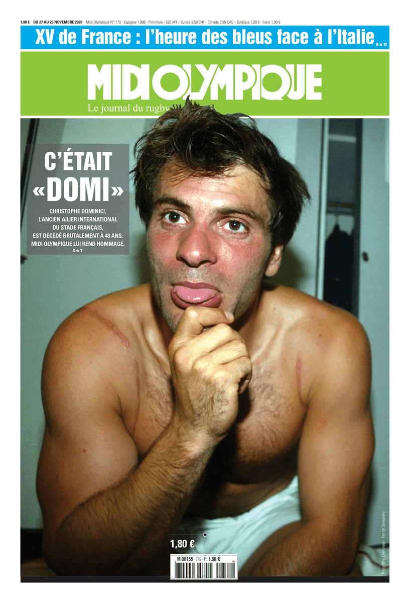 midi_olympique's tweet photo. C'était "Domi" en Une de Midi Olympique.
Edition digitale déjà disponible > https://t.co/RMSs45HL4L https://t.co/FLmPDs2zLk