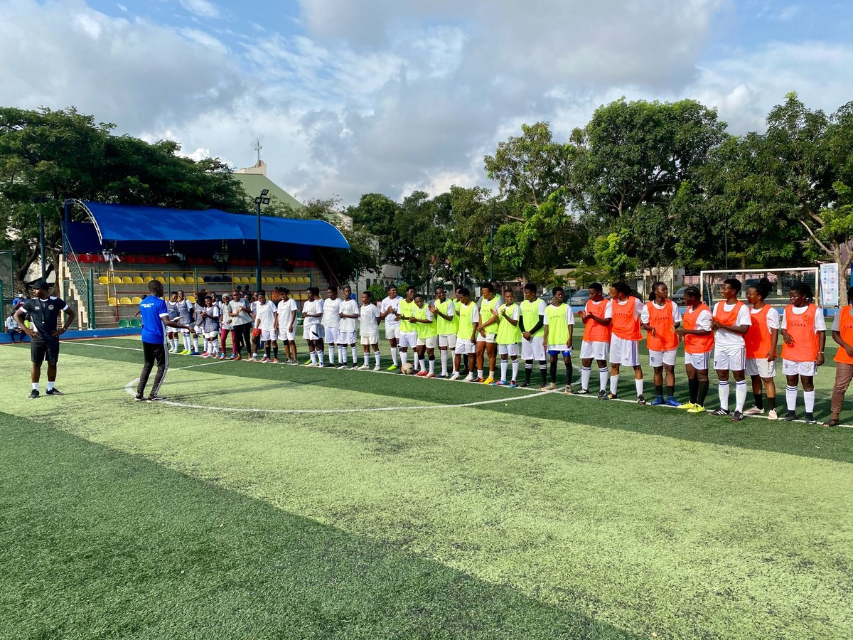 RidgeCityFC's tweet photo. Today, we begin the final portion of our #WomensFootballInitiative - Mini Tournament! 

We have women from various clubs in Accra coming together to play in a mini tournament. They will be coached by our recently minted Coaching 101 Coaches! 

#YouWillLoveWomensFootball 🇨🇭🇬🇭 https://t.co/rY8GwmxZJ9