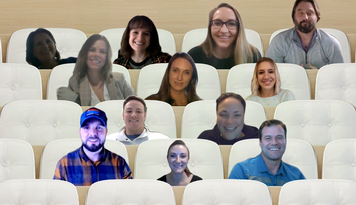 CollaborativePG's tweet image. Your table may have a few fewer chairs and your meal a little smaller, there may be further distances between us and more screen time, but there is still plenty to be thankful for. Happy Thanksgiving from our weird frozen faces to yours!