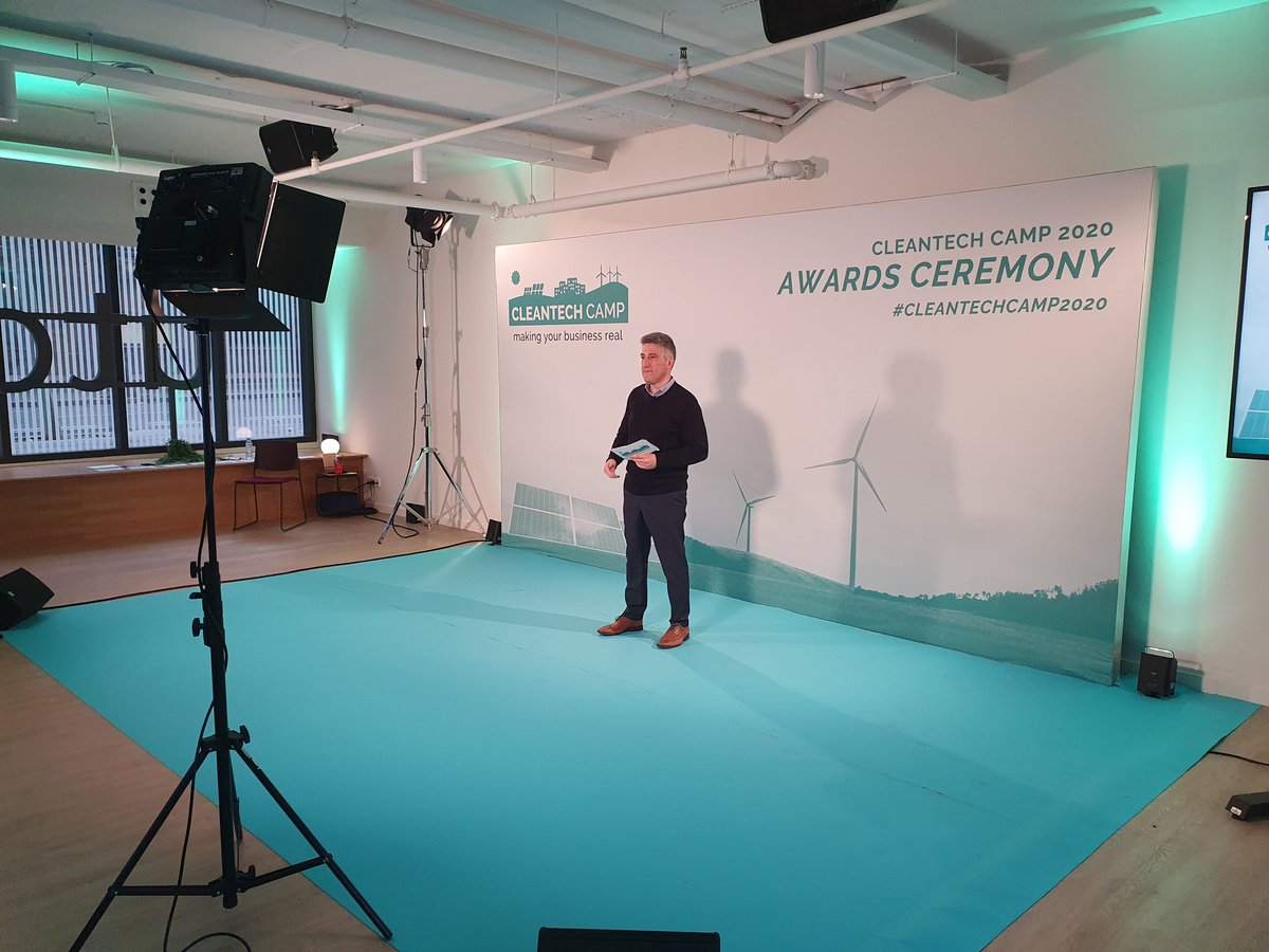 JM_Torregrosa's tweet photo. Here we go! #cleantechcamp2020 Final!
Supported by @Naturgy @EnagasEmprende Prio and CRH. https://t.co/U5ksVvErzs