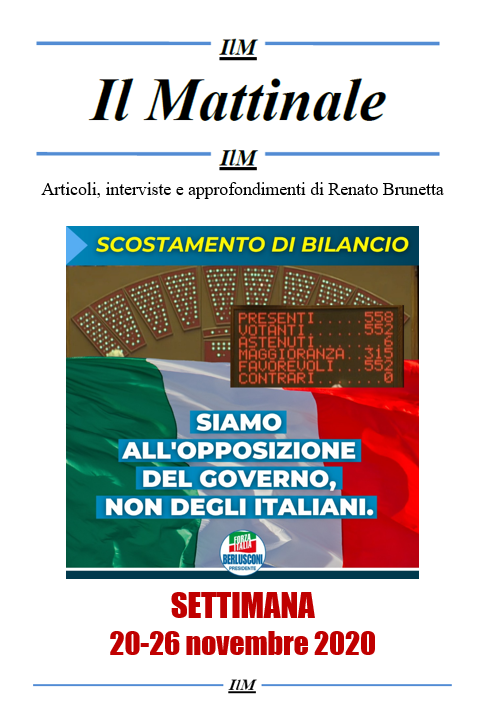IlMattinale's tweet photo. #ILMATTINALE 

Articoli, interviste e approfondimenti a cura di 
@renatobrunetta (20-26 novembre 2020)

LEGGI QUI ➡️ https://t.co/y9CfQhahBM https://t.co/NhdRXv5mtY