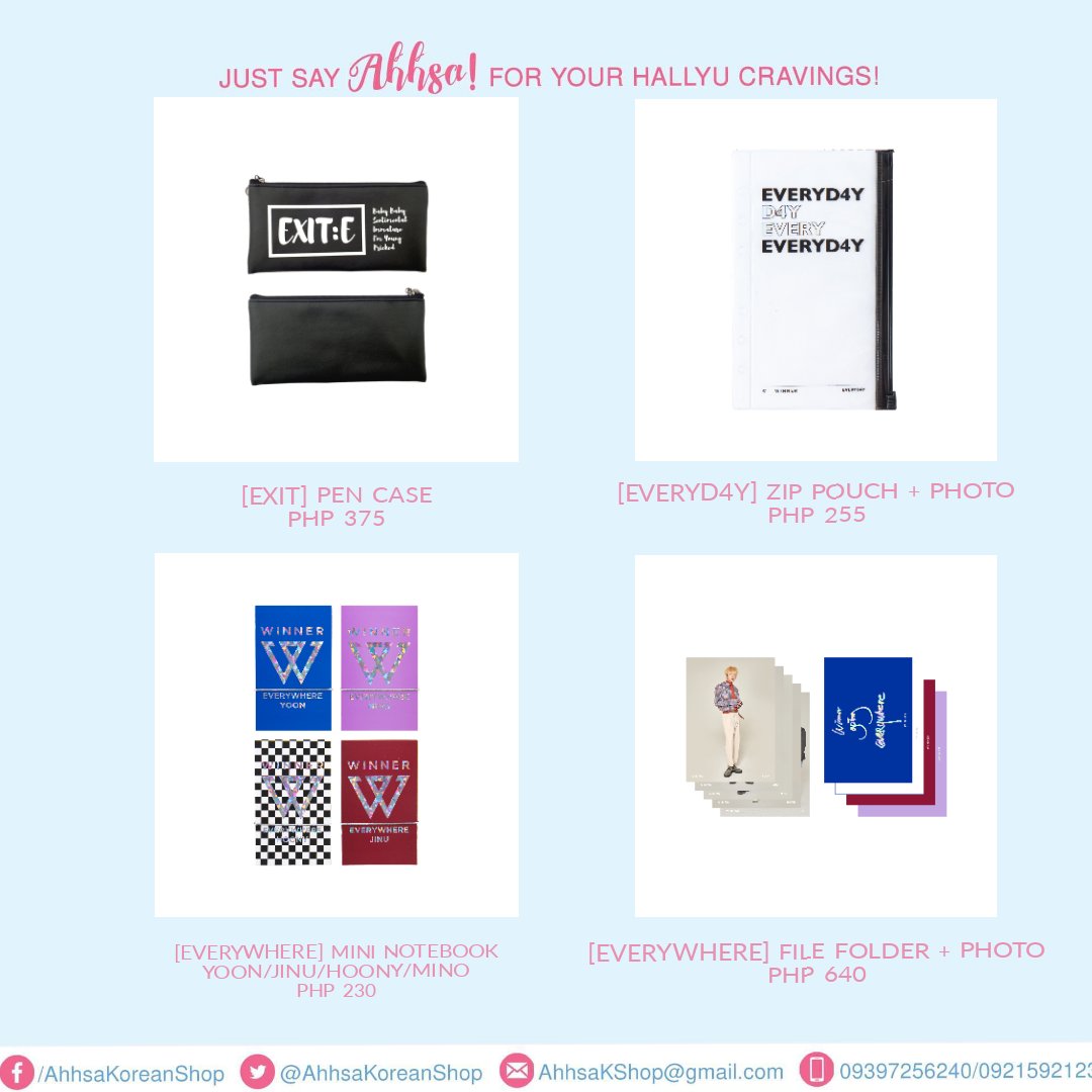 AhhsaKoreanShop's tweet photo. Please Help RT π
#WINNER #WINNERPH #InnerCircle #InnerCirclePh https://t.co/clv2YG0Llv