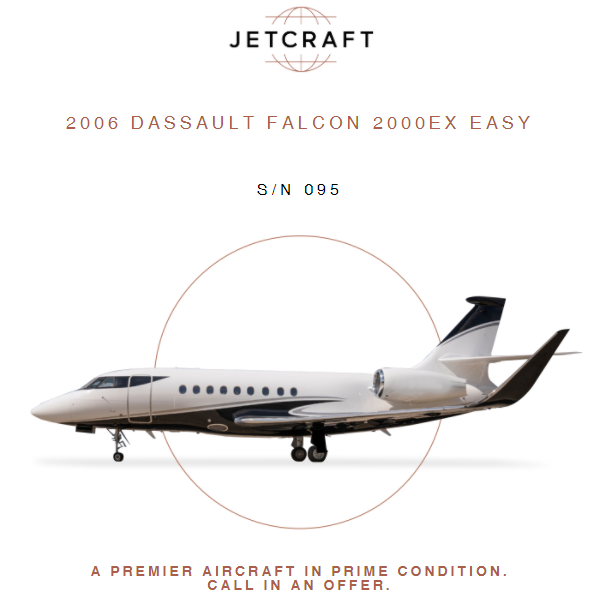 leader_luxury's tweet photo. 2006 #Dassault #Falcon #2000EX #Easy available at @JetcraftCorp 
New Paint &amp; Interior Completed March 2019 at Duncan Aviation
Enhanced EASy II - Cert 4
More details at: https://t.co/ZGrIzBQe7T 
#bizav #aircraftforsale #privatejet #privateflying #jetforsale #businessaviation https://t.co/kAgjg4ENFa