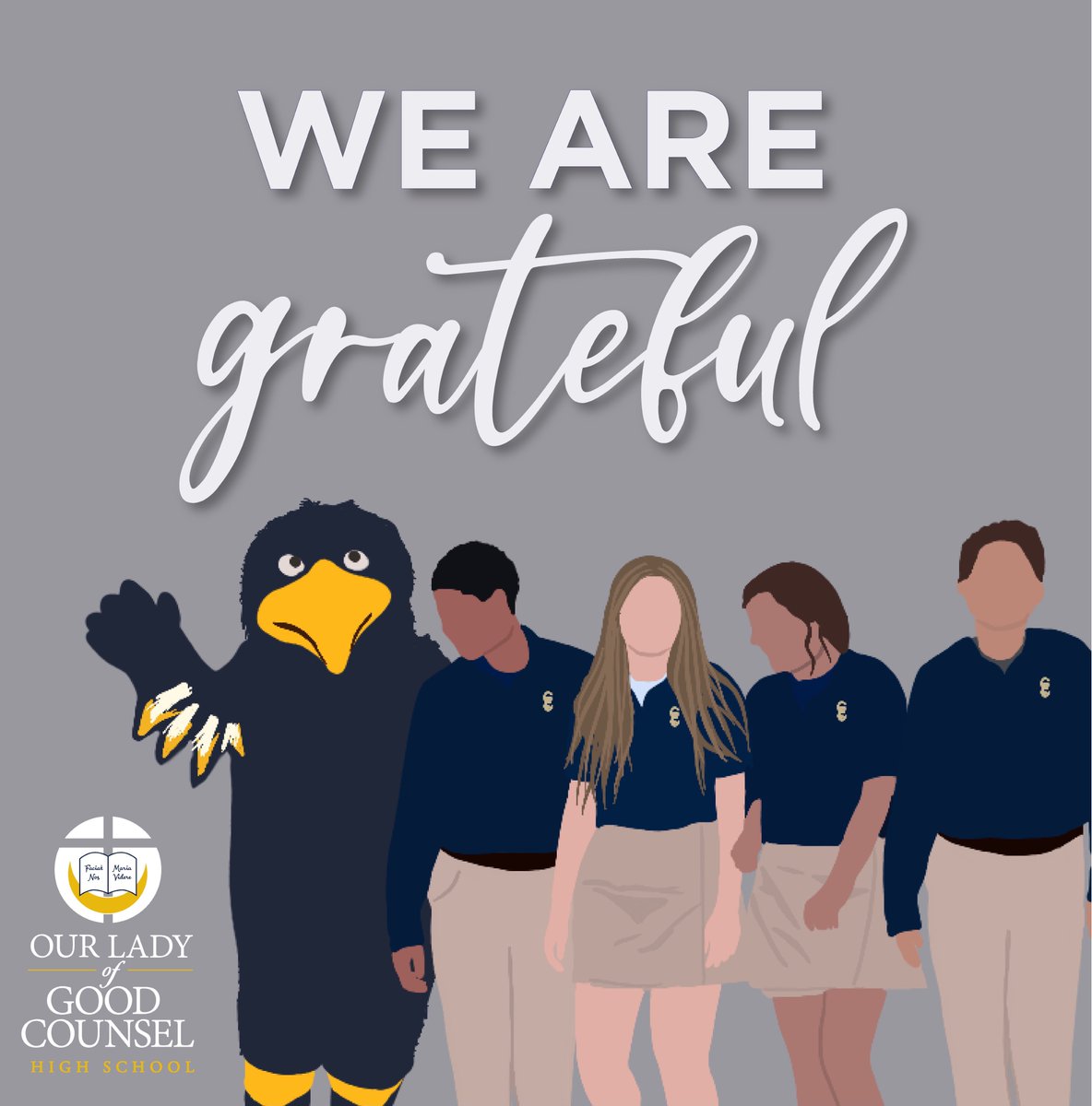 Happy Thanksgiving from our Falcon family to yours! We are so grateful for the love and support from our GC community.
